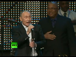 drunk putin sings blueberry hill